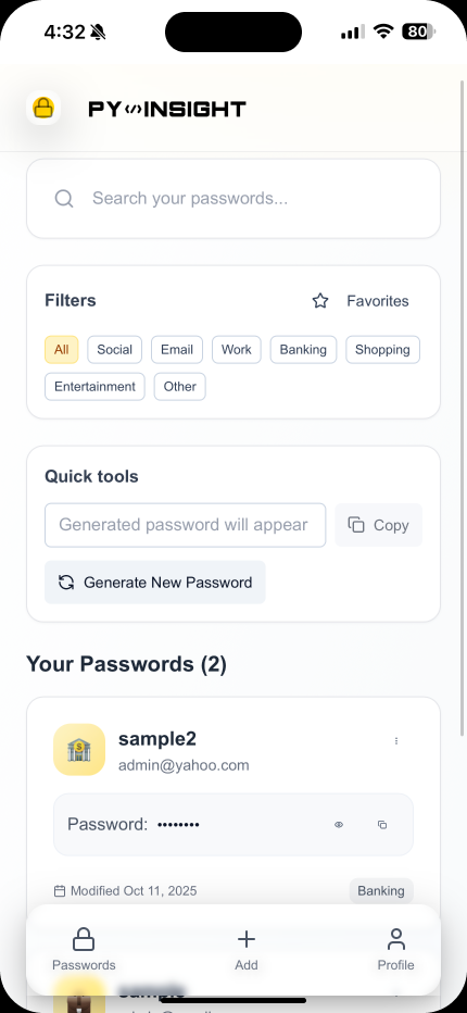 پیشنمایش PyPass